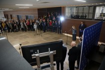 Pożegnanie p. Kanclerz Justyny Morzy  [fot. Andrzej Romański]